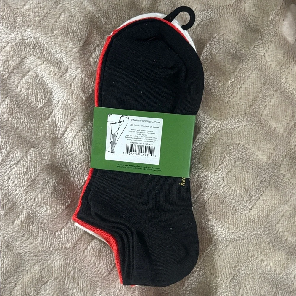 Kate Spade Low Cut Socks (3pair)